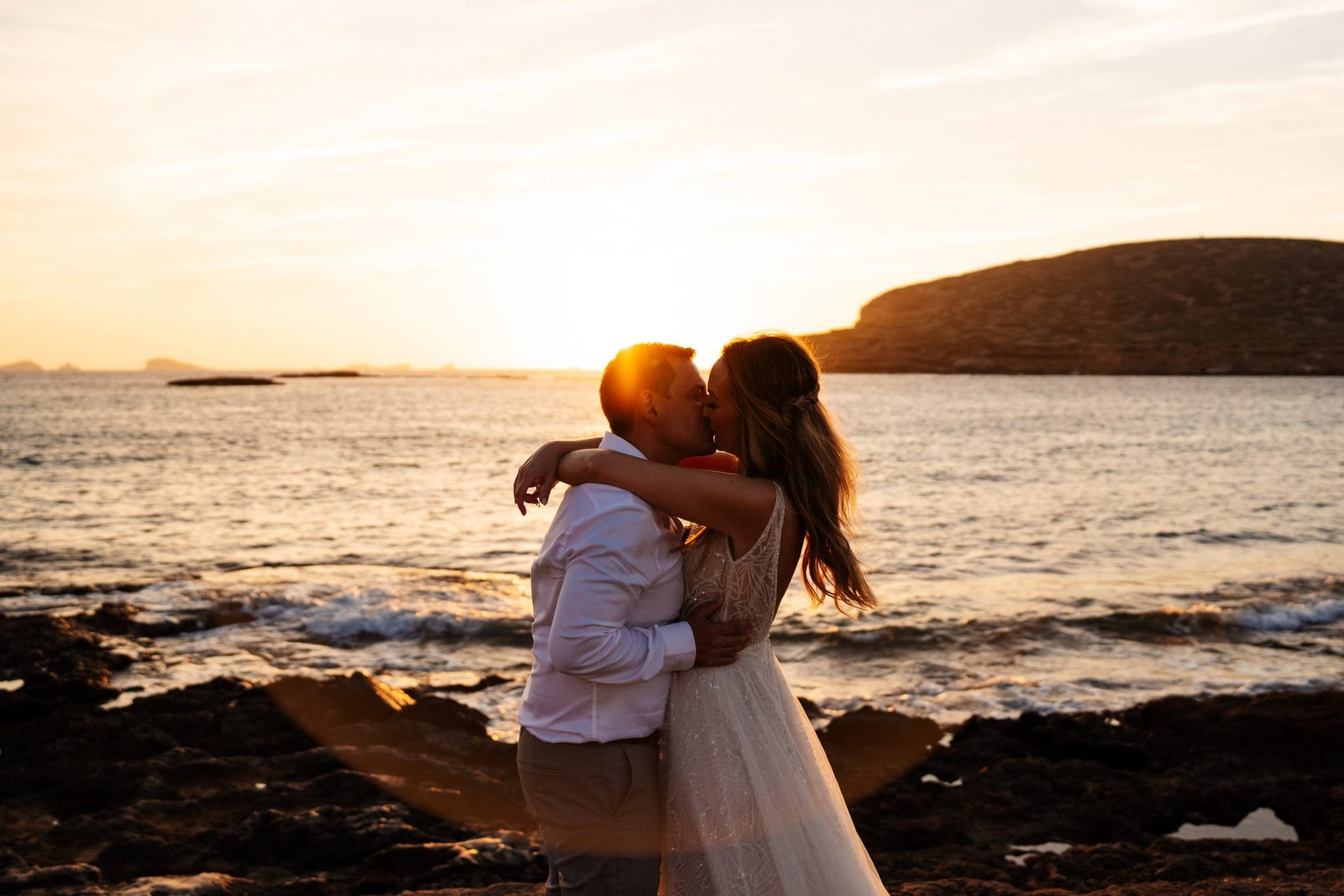 A sunset wedding in Ibiza