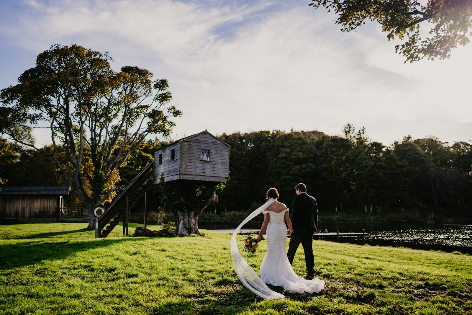 Kirsty & Stuart’s sunny Autumn wedding at Broxmouth Courtyard